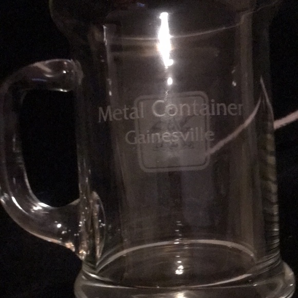 Anheuser Busch glass etched beer mug’s 2 - Picture 2 of 3